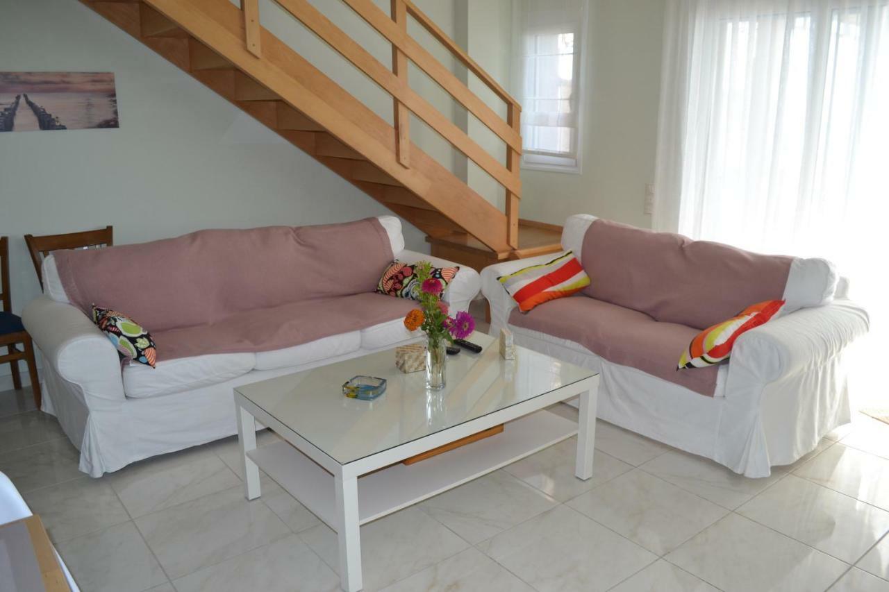 Aquarius House Villa Agios Georgios  Bagian luar foto